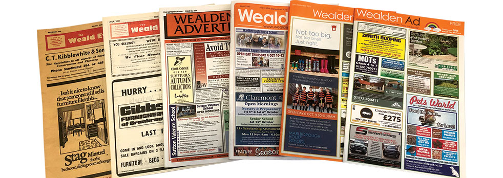 Wealden Group Magazines Displayed